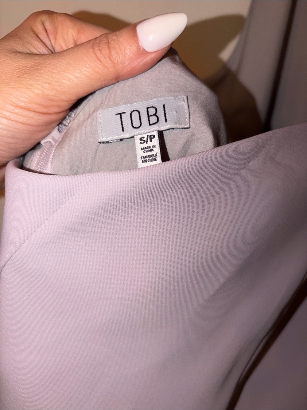 TOBI Lilac Backless Halter Mini Dress ✨
Size Small | Like New / Never Worn - Picture 6 of 6